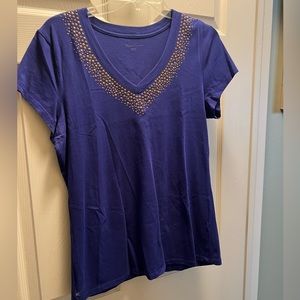 Kenneth Cole shirt sleeve top
